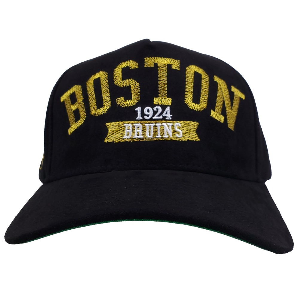 Boston Bruins Mitchell & Ness NHL Pro Fit Snapback Hat Cap Embroidery Logo NWT